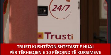 Trusti kushtëzon shtetasit e huaj për tërheqjen e 10 përqindëshit të kursimeve