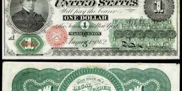 Dollari u lëshua në qarkullim para 159 vjetësh