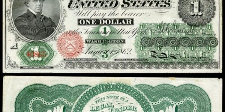 Dollari u lëshua në qarkullim para 159 vjetësh