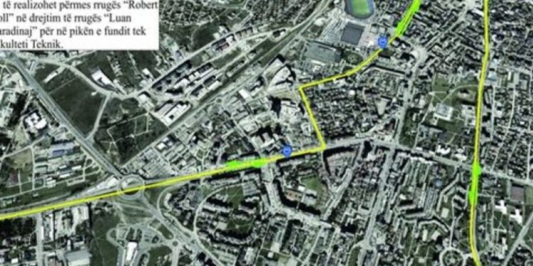 Mbyllja e rrugës “Xhorxh Bush”, ndryshon linjat e Trafikut Urban