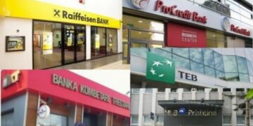 Bankat thyejnë rekord, për gjashtë muaj fituan 67.5 milion euro