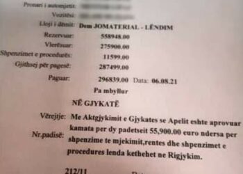 I shnoshi si kokrra e mollës që mori 300 mijë euro nga sigurimet për invaliditet total, zgjerohen hetimet nga policia