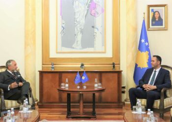 Kryetari Konjufca priti Shefin e Misionit EULEX, Giovanni Pietro Barbano