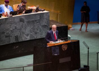 Fjala e Kryeministrit Edi Rama nga Asambleja e Përgjithshme e OKB-së, sesioni i 79-të, ku po merr pjesë në emër të Shqipërisë në “Samiti për të Ardhmen”