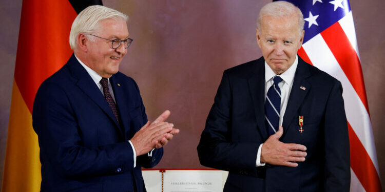 Biden mori nderimet më të lartë gjatë vizitës së tij  në Gjermani