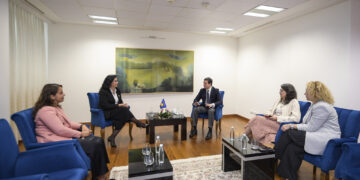 Kryeministri Kurti priti në takim Shefen e UN Women, zyra në Kosovë, Vlora Nushi