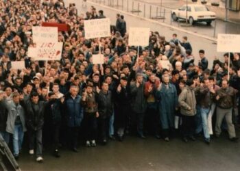 Kryetari i Aleancës për Ardhmërinë e Kosovës Ramush Haradinaj kujton 1 tetorin 1997.