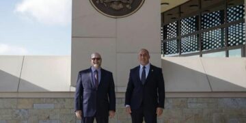 Kreu i Aleancës për Ardhmërinë e Kosovës z. Ramush Haradinaj ishte  në takim në Ambasadën Amerikane.