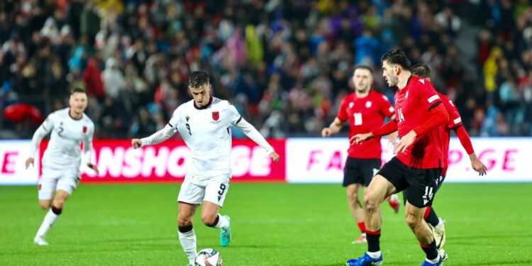 Nations League/ Vendos goli i Asllanit, Shqipëria mund Gjeorgjinë në Tbilisi