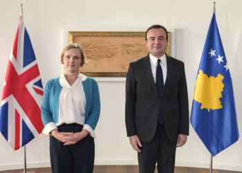 Kryeministri Kurti u takua me Drejtoreshën për Ballkanin Perëndimor dhe Mediteran në Ministrinë për Punë të Jashtme, Komonuelth dhe Zhvillim të Mbretërisë së Bashkuar, Victoria Billing