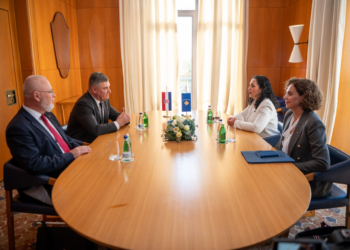 Presidentja Osmani takoi Presidentin kroat Zoran Milanović: Mirënjohëse për mbështetjen e tij për një Kosovë të fortë, të sigurtë dhe të përkushtuar drejt së ardhmes euroatlantike