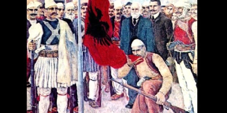 Ceremonia e Ngritjes së Flamurit në Vlorë, Të Pranishëm Krerët e Shtetit Shqiptar dhe Kryeministri i Kosovës