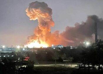 Sulmet me dron rus shkaktojnë shkatërrim në Kiev