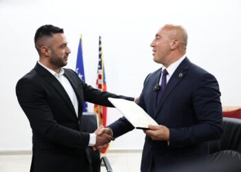 Haradinaj prezanton kandidatin e radhes për deputet nga Peja, Egzon Kelmendi