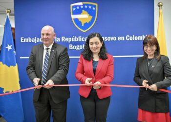 Presidentja Osmani inauguron Ambasadën e Kosovës në Kolumbi