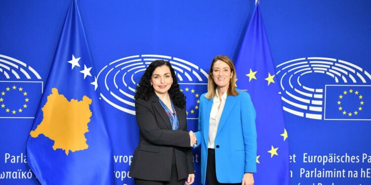 Presidentja Osmani Takon Presidenten e Parlamentit Evropian: Diskutohen Integrimi Evropian dhe Siguria