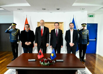 Kosova dhe Shqipëria nënshkruajnë marrëveshje për organizimin e Lojërave Mesdhetare 2030