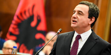 Kryeministri Kurti në mbledhjen e dytë të përbashkët të Kuvendeve të Kosovës dhe Shqipërisë