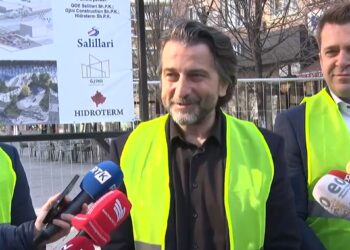 Rama gjatë nisjes së punimeve në sheshin “Xhorxh Bush”: Do të transformohet kryeqyteti