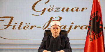 Urimi i Myftiut të Kosovës, Naim ef. Tërnava, me rastin e festës së Fitër Bajramit