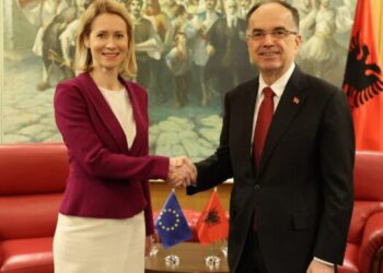 Takimi me Kaja Kallas, Begaj: Angazhimi për integrimin në BE, prioritet kyç