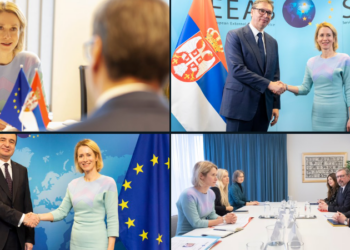 Kryediplomatja e E Kallas të hënën informon ministrat e shteteve rreth Dialogut Kosovë-Serbi