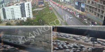 ‘Prishtina e përjetimeve’ – Bllokohet sërish kryeqyteti: Kolona kilometrike, pritje mbi një orë