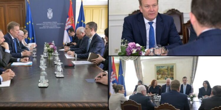 ‘S’ka vdekur Dialogu’ – Sorensen pritet nga Djuric që shpreh ‘padyshim’ interesin e Serbisë për normalizimin