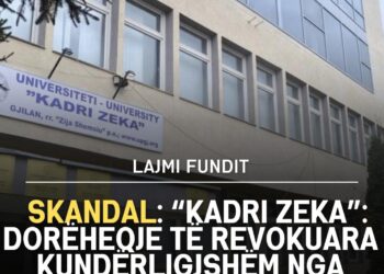 Skandal në Universitetin “Kadri Zeka”: Dorëheqje të revokuara kundërligjshëm nga Sekretari dhe Dekanja