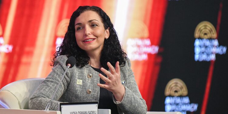 Presidentja Osmani në Forumin Diplomatik të Antalisë: Diplomacia si mjet për paqe në një botë të fragmentuar