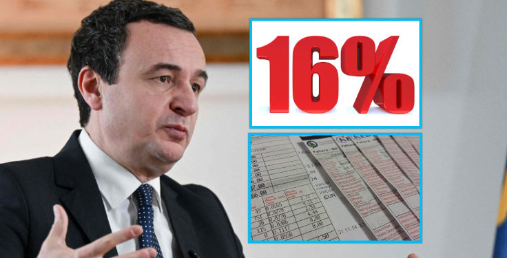 ‘Flemë mbi thëngjill’: Aprovohet shtrenjtimin e rrymës për 16.1 për qind