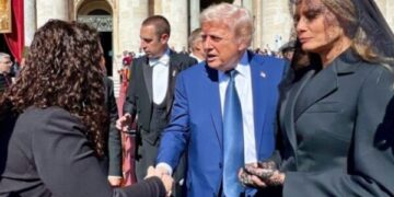Osmani takohet me Trump para funeralit të Papës në Vatikan
