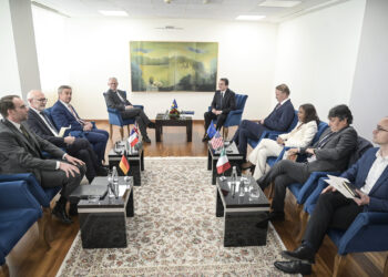 Kosova fokusohet në anëtarësimin në Këshillin e Evropës gjatë takimit me Diplomatë të QUINT-it