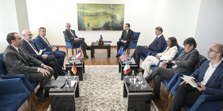 Kosova fokusohet në anëtarësimin në Këshillin e Evropës gjatë takimit me Diplomatë të QUINT-it