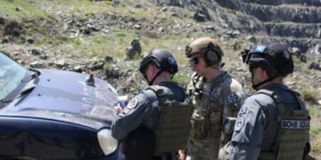 Policia e Kosovës dhe KFOR-i amerikan zhvillojnë trajnim të përbashkët për trajtimin e mjeteve shpërthyese