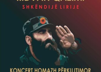 Kryetari i Këshillit Kombëtar Shqiptar, Enkel Rexhepi, reagon ndaj dëmtimit të pllakatës së Komandant Lleshit në Bujanoc