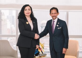 Presidentja Osmani udhëton për Brunei për vizitë shtetërore, e ftuar nga Sulltani i Bruneit