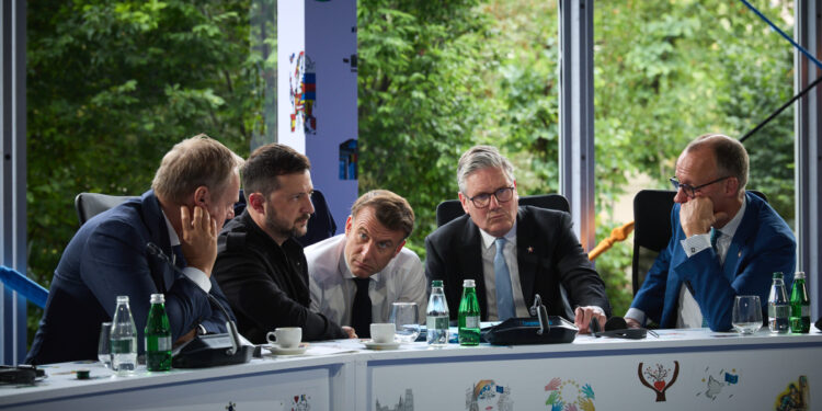 Liderët evropianë bisedojnë me trump për paqen në Ukrainë