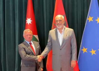 Kryeministri Rama pret në Tiranë Mbretin e Jordanisë Abdullah II