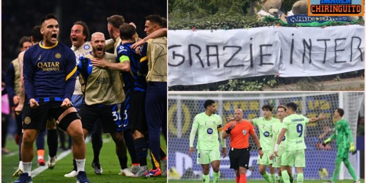 “Faleminderit, Inter” – Ndodh e papritura, tifozët e Real Madridit falënderojnë italianët për eliminimin e Barcelonës