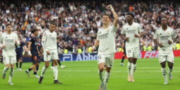 Real Madridi fiton 3-2 ndaj Selta Vigos dhe ruan distancën me Barcelonën – Mbape dhe Gyler shkëlqejnë në fushë