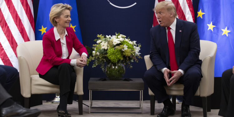 Von der Leyen kërkon shtyrje të afatit për marrëveshjen tregtare me SHBA-të – Trump kërcënon me tarifa 50%
