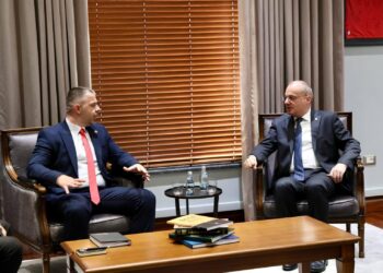 Ministri Igli Hasani takon Kryetarin Enkel Rexhepi: Forcohet bashkëpunimi mes Shqipërisë dhe Luginës së Preshevës