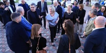 Blendi Gonxhja në Preshevë: Shqipja jeton, dhe ne do të bëjmë më shumë për të