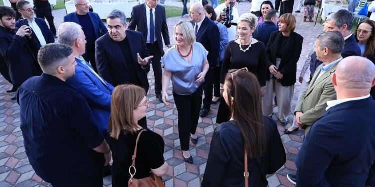 Blendi Gonxhja në Preshevë: Shqipja jeton, dhe ne do të bëjmë më shumë për të