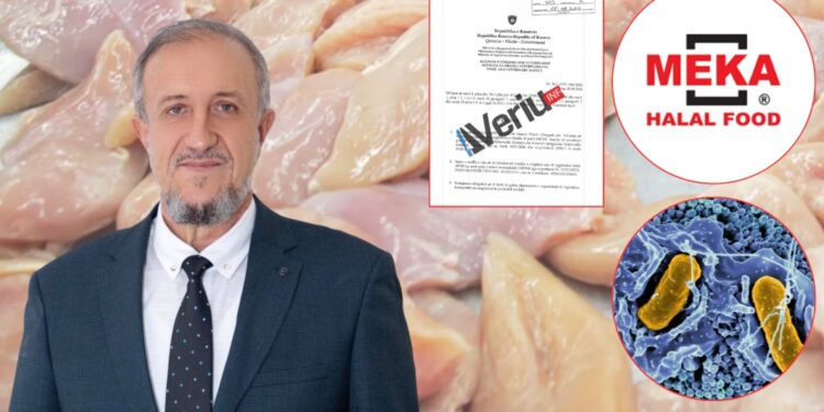 SKANDAL: Kompanisë Meka i zbulohen mbi 20 tonë mish të bardhë me bakterin e rrezikshëm Salmonella