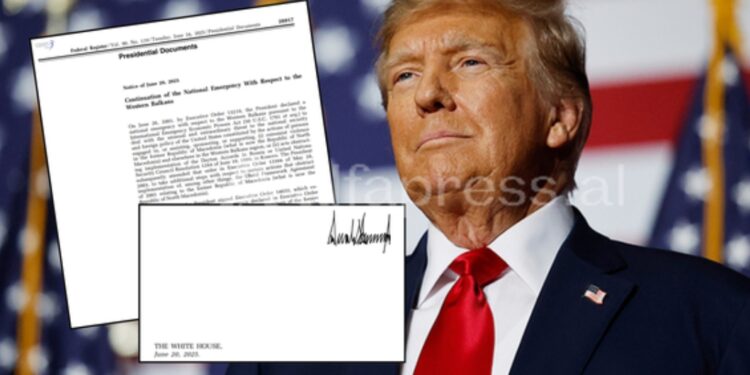 EKSKLUZIVE/ Presidenti Trump firmos urdhër ekzekutiv për rajonin dhe Shqipërinë: Masa shtesë për korrupsionin dhe individët që sfidojnë sanksionet e SHBA!