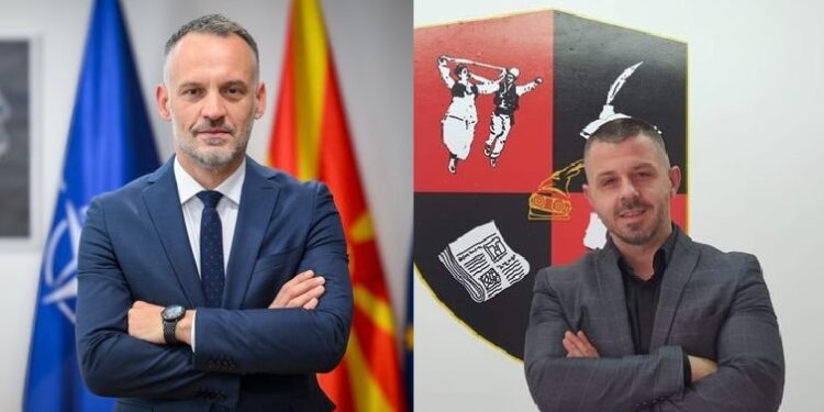 Zëvendëskryeministri i Maqedonisë së Veriut, Arben Fetai, pret në takim kryetarin e Këshillit Kombëtar Shqiptar në Serbi, Enkel Rexhepi