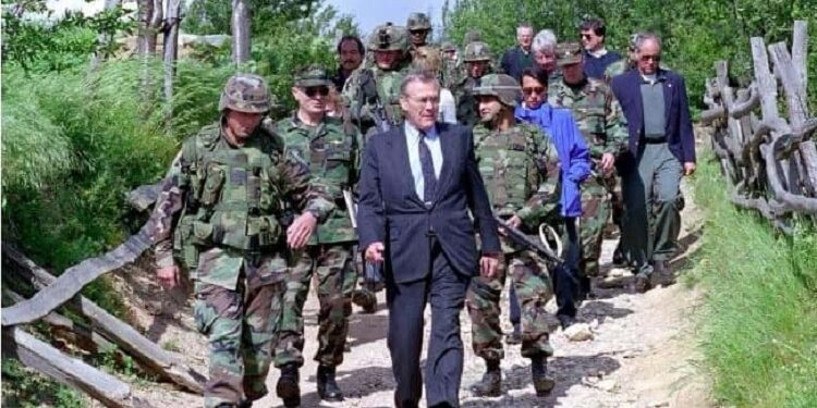 Deklaratë befasuese nga Komandant Hoxha: Donald Rumsfeld në Tanush gjatë konfliktit të vitit 2001