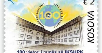 Posta me pullë postare për 100-vjetorin e IKShPK-së